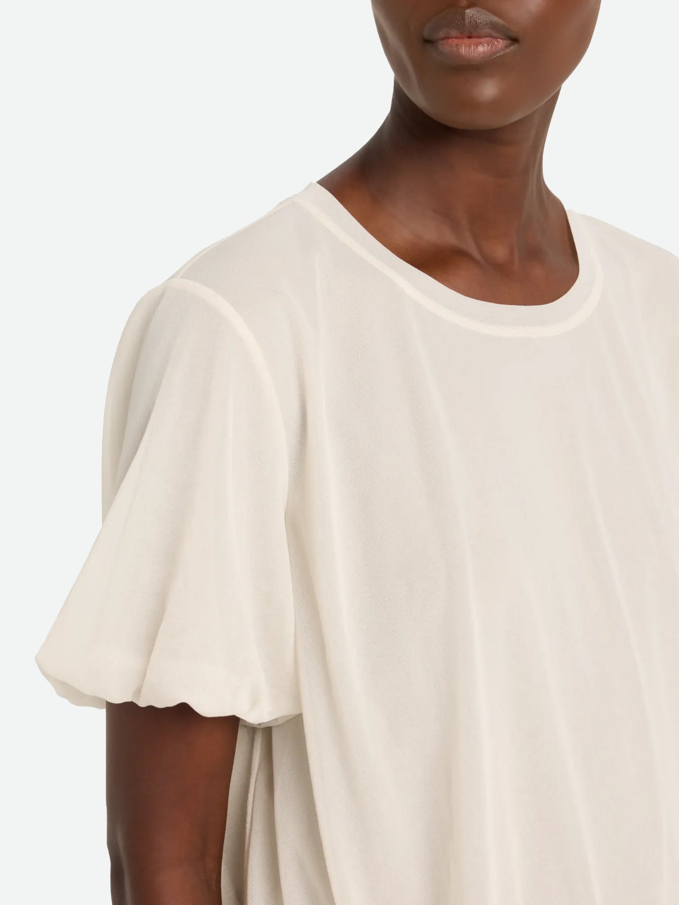 【新品未使用】WELINOA UNBALANCE TUCK TOP ホワイト Victoria Top – anOnlyChild